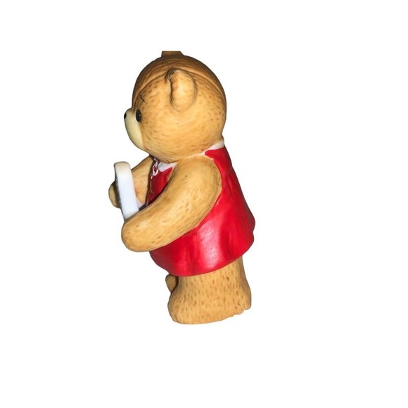 Enesco Lucy Rigg Bears, Lucy & Me, Teddy Bear, Red Dress, 4th Birthday - Picture 5 of 7